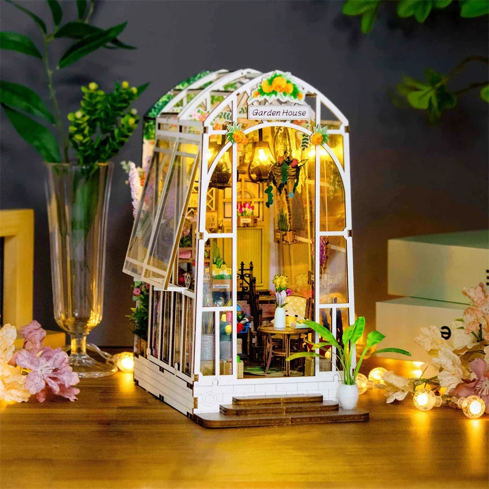 Garden House DIY Book Nook Kit — main view