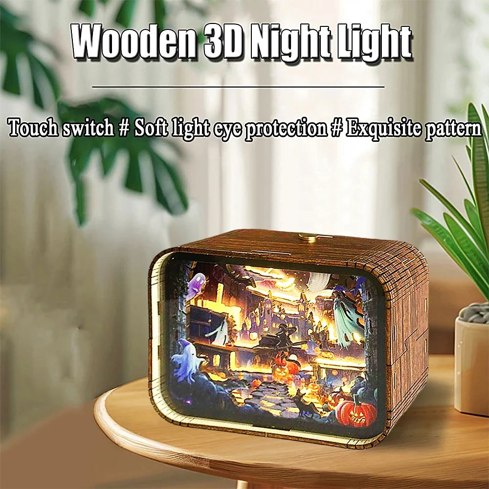 Haunted Castle DIY Night Light Kit — main view