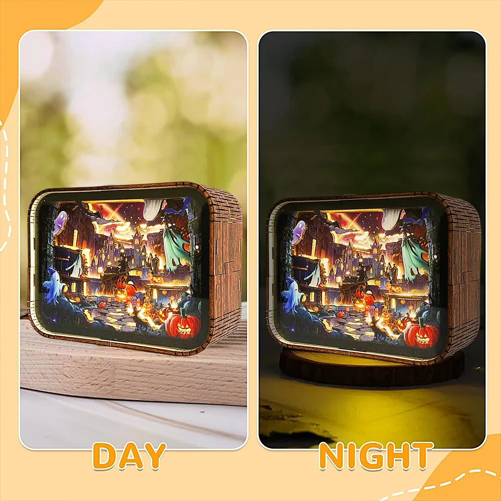 Haunted Castle DIY Night Light Kit — main view