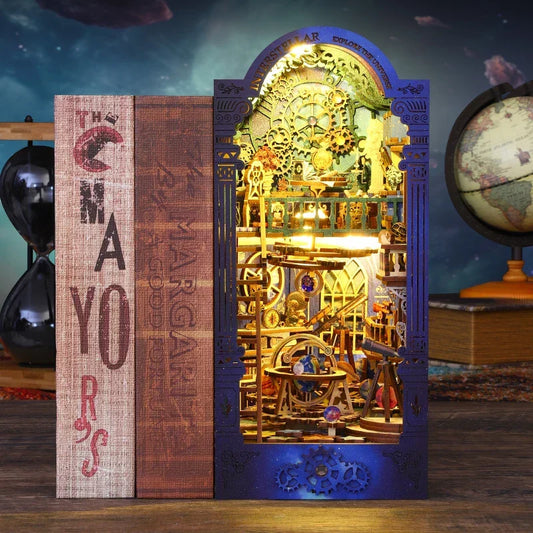 Interstellar Exploration DIY Book Nook Kit — main view