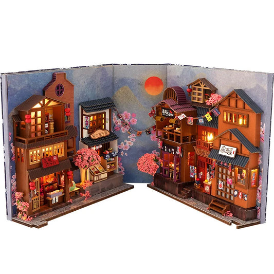 Japanese Store DIY Book Nook Kit — main view