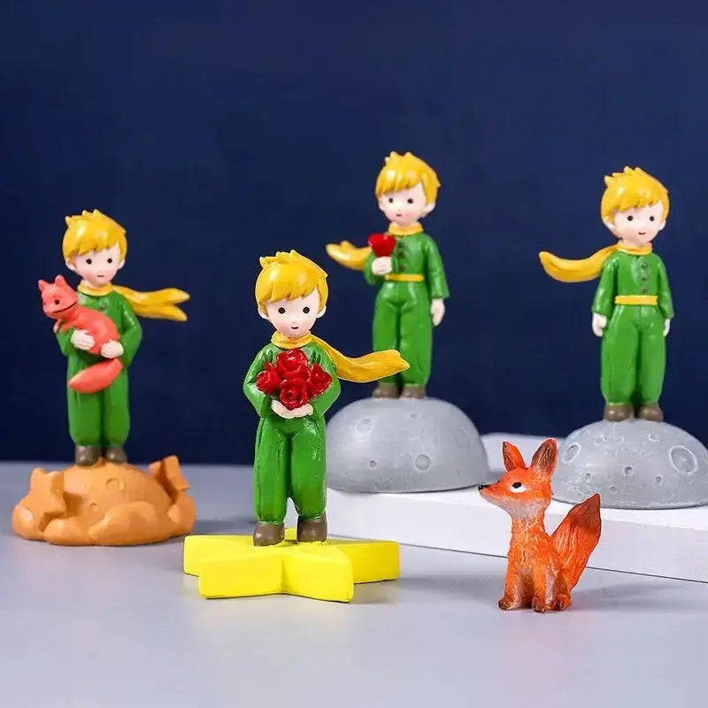 Little Prince Ornaments — open display view