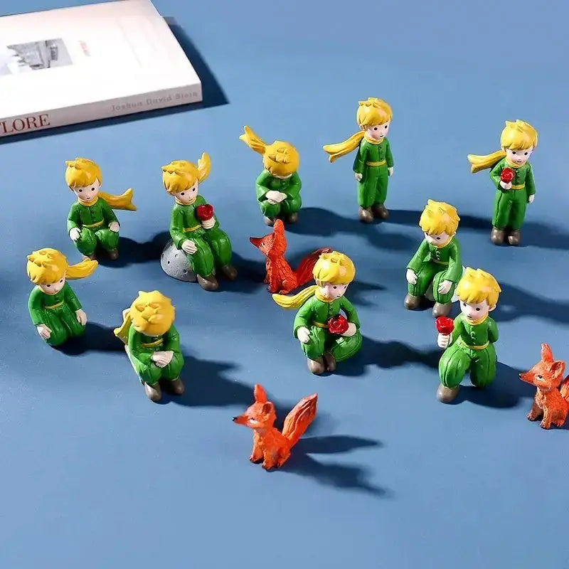 Little Prince Ornaments — angled close-up