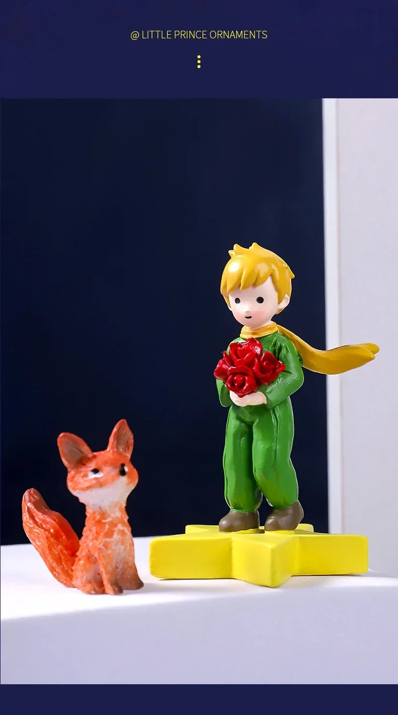 Little Prince Ornaments — open display view