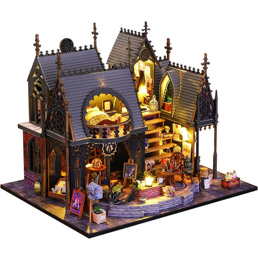 Luna Magic Retro DIY Miniature House Kit — main view