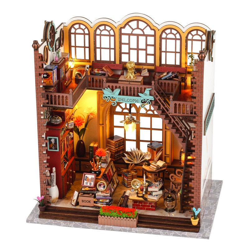 Magic Book House DIY Dollhouse Kit — main view