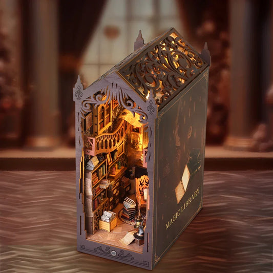 Magic Library DIY Book Nook Kit — main view