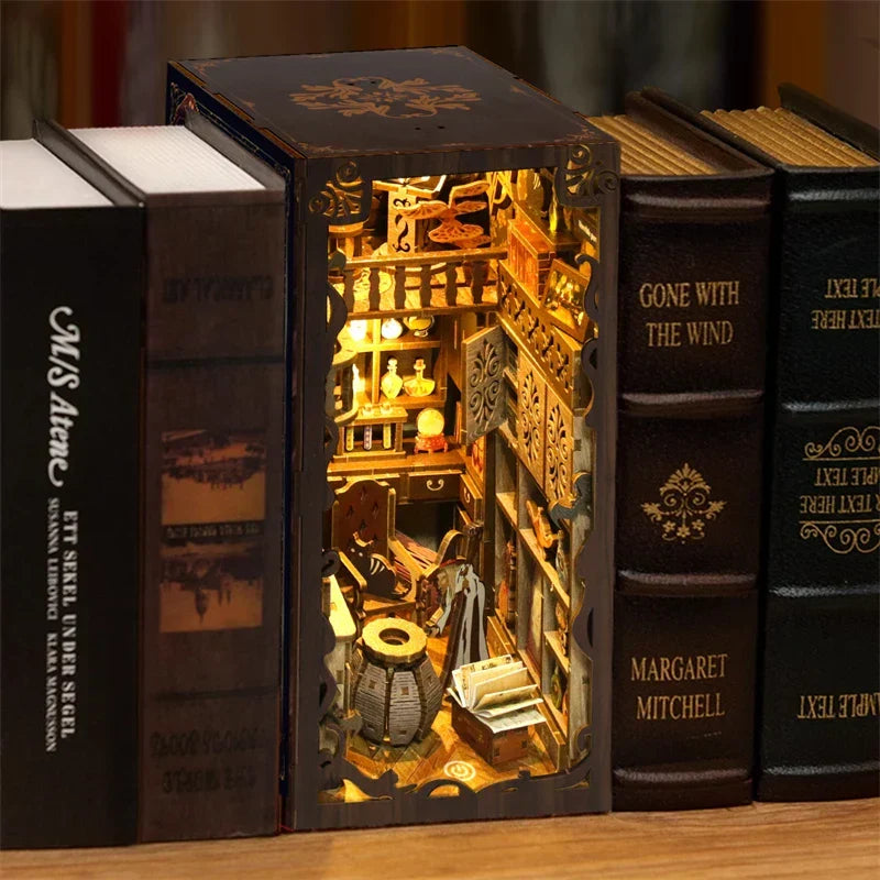 Magic Night Potion DIY Book Nook Kit — scene view