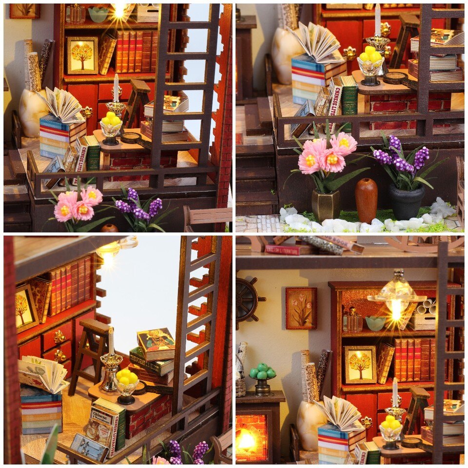 Magic Shack DIY Miniature House Kit — front angle