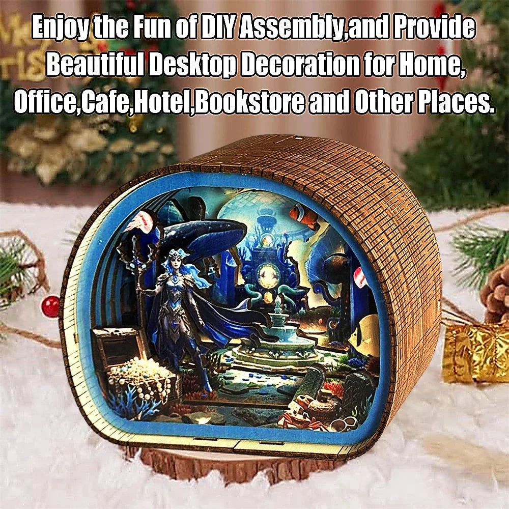 Underwater World Night Light Kit — open display view