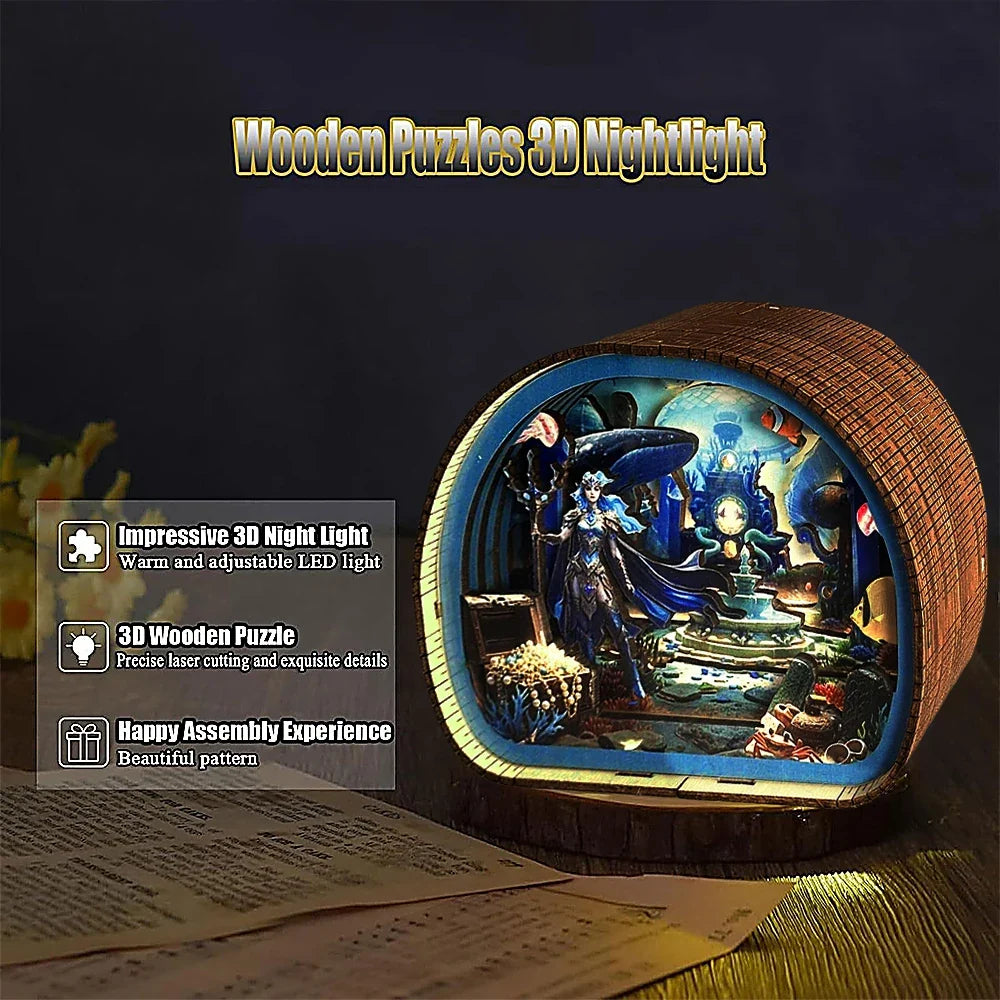 Underwater World Night Light Kit — angled close-up