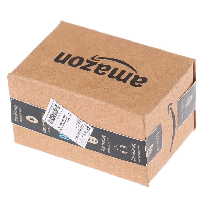 Dollhouse Mini Parcel Box — angled close-up