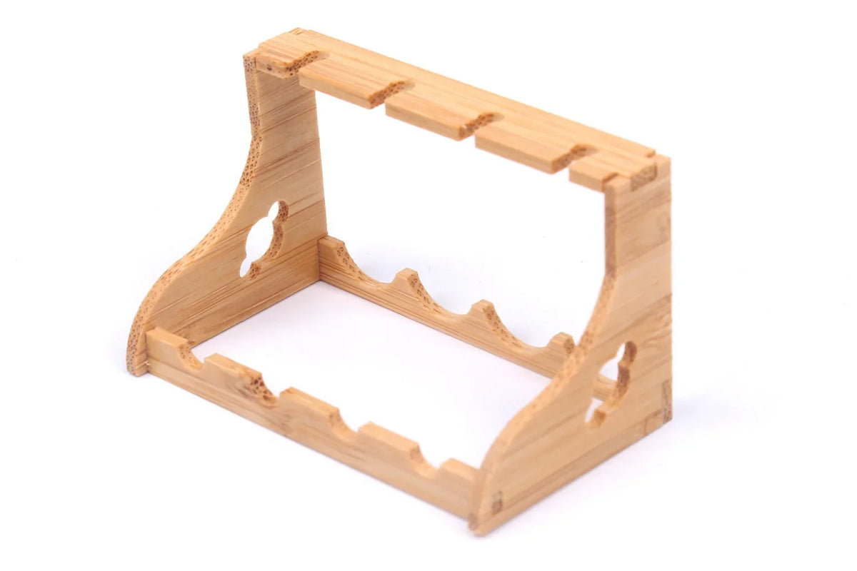 Dollhouse Bamboo Wine Rack 1:6 — scene view