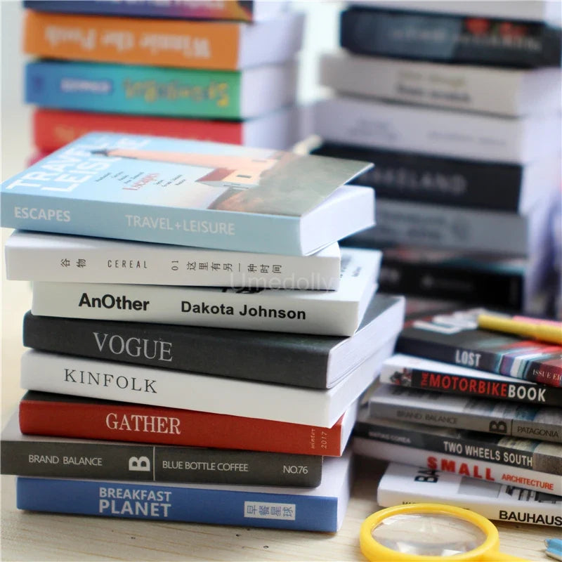 Dollhouse Books Set 1:6 Scale — angled close-up