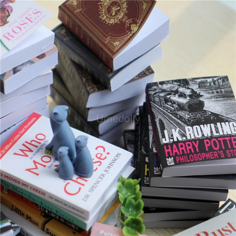 Dollhouse Books Set 1:6 Scale — scene view