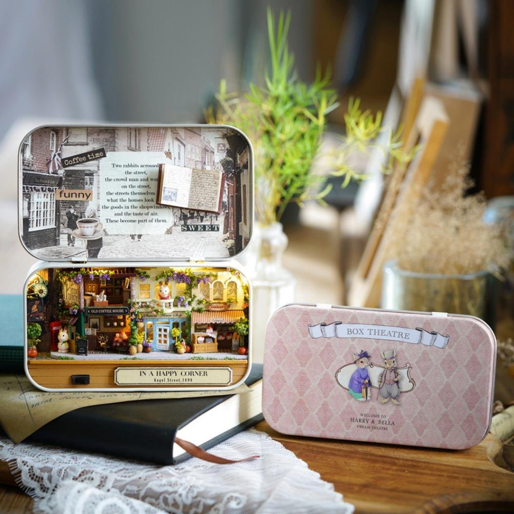 Miniature Tin Box Theatre In A Happy Corner — main view