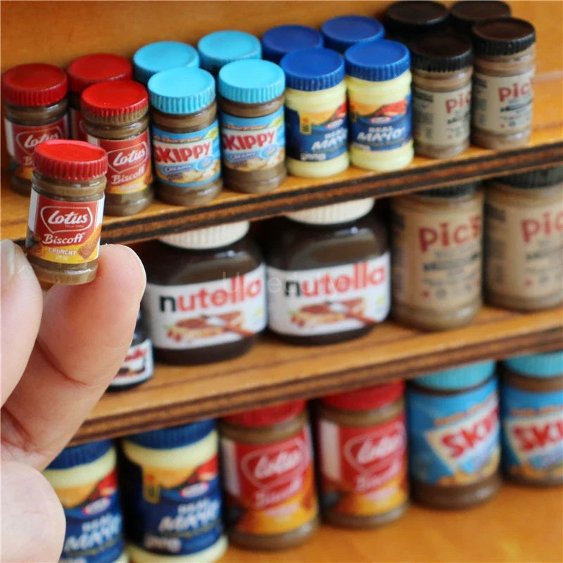 Dollhouse Bottle Set Miniature — main view