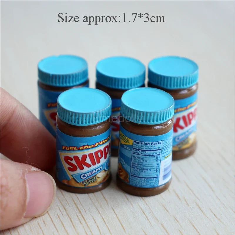 Dollhouse Bottle Set Miniature — front angle