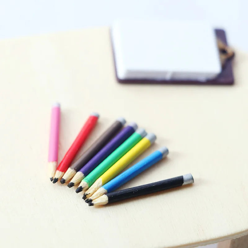 Miniature Colored Pencils Set of 8 — main view