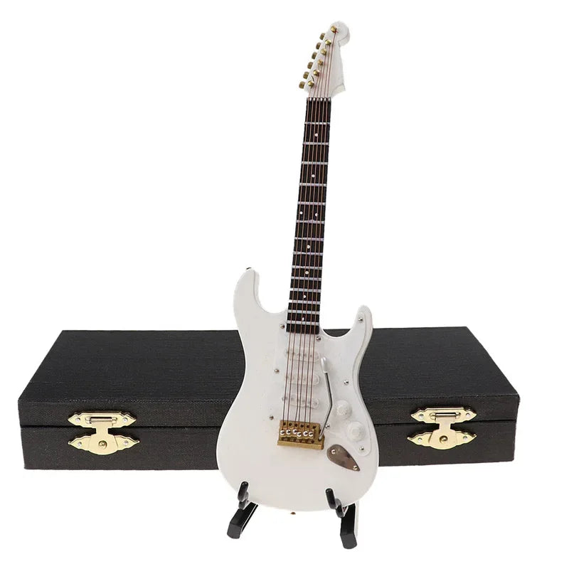 Miniature Electric Guitar 1:24 — angled close-up