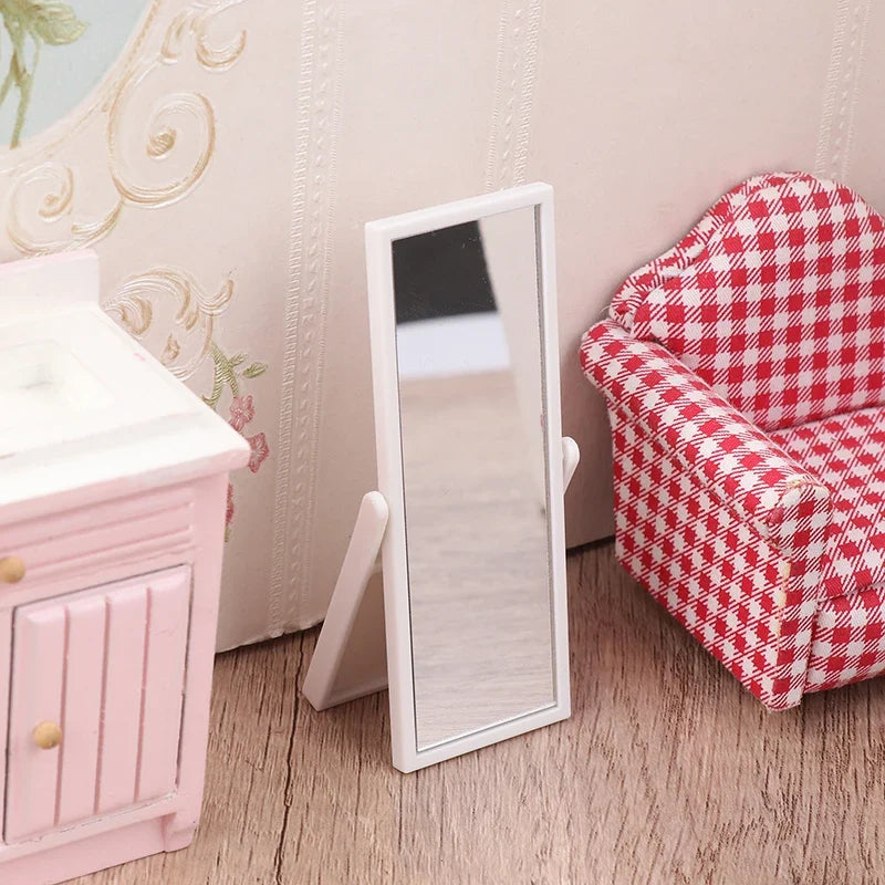 Dollhouse Full Length Mirror — angled close-up