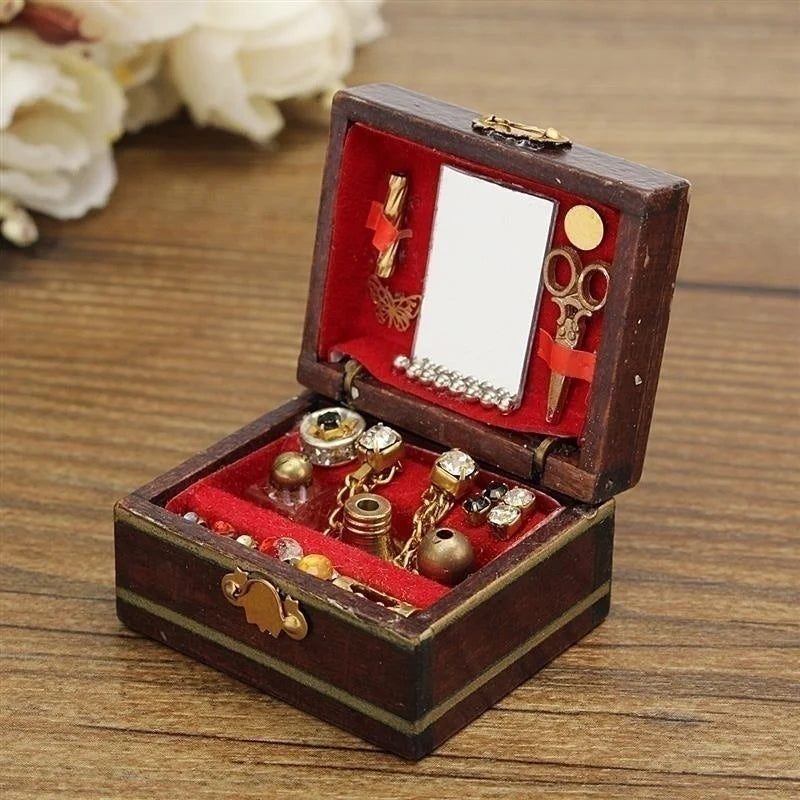 Dollhouse Jewellery Box 1:12 — open display view
