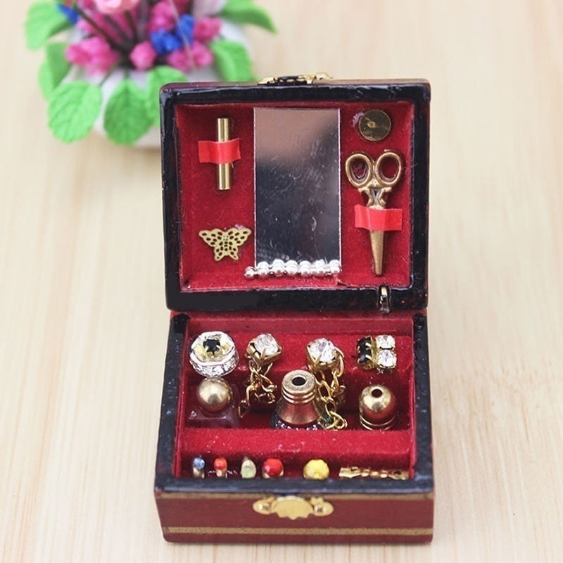 Dollhouse Jewellery Box 1:12 — open display view