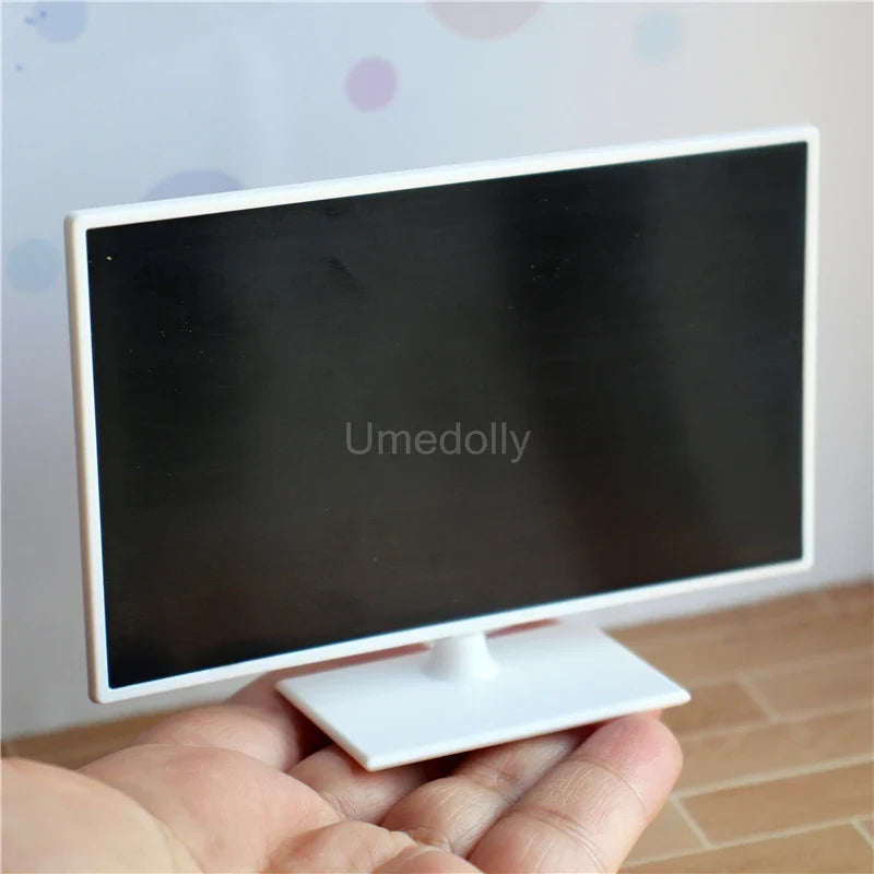 Dollhouse TV Bench 1:6 Scale — box and pieces
