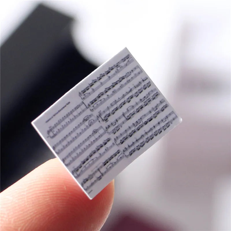 Upright Piano Scale DIY Miniature House Kit — main view