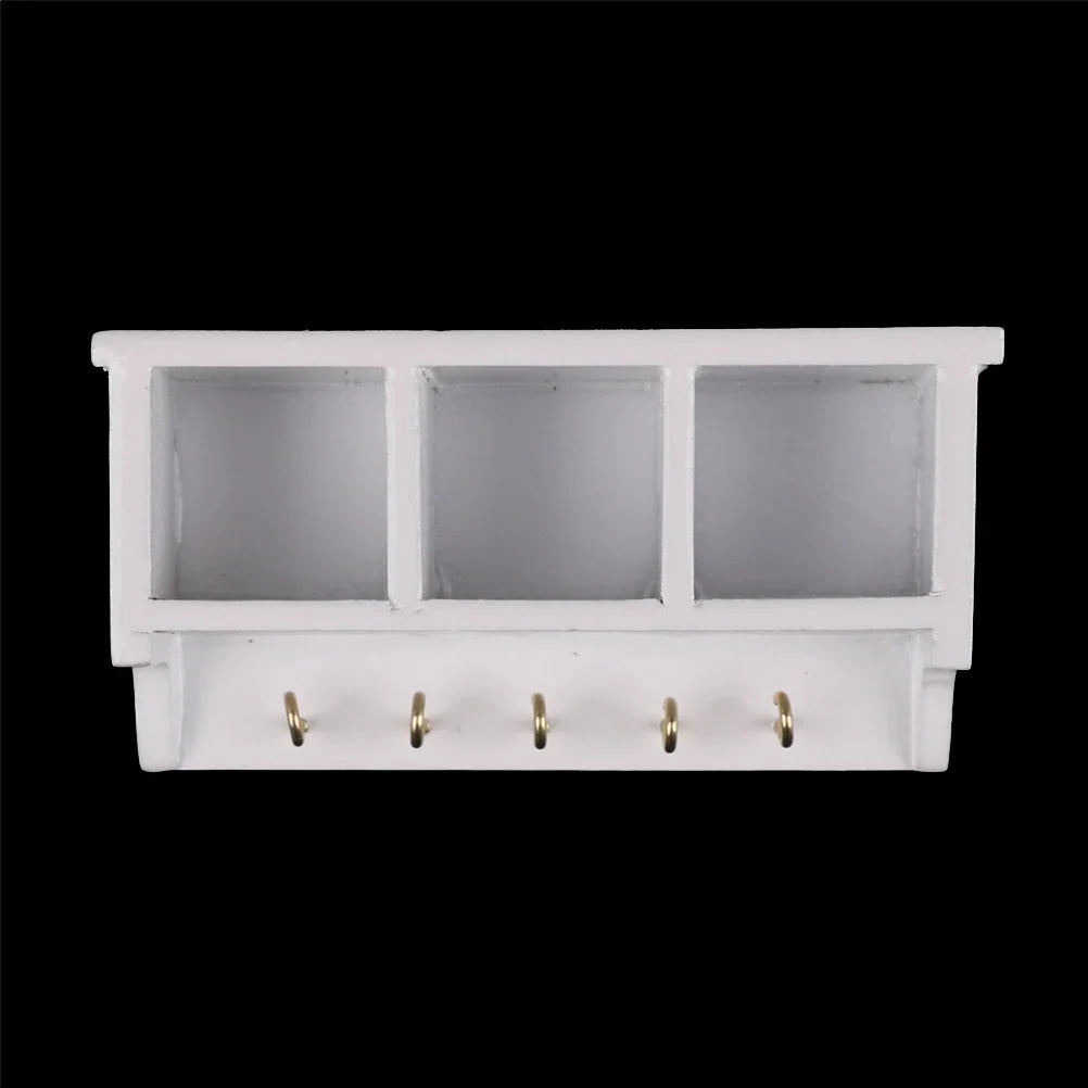 Miniature Wall Rack with Hooks — scene view
