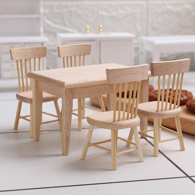Set DIY Miniature House Kit — detalied side view