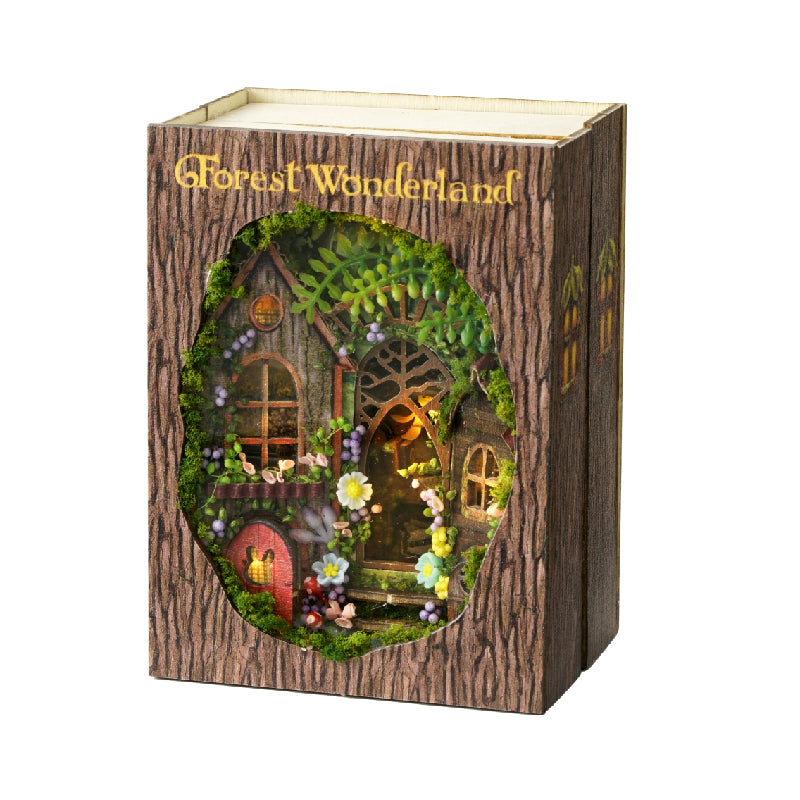 Molly Garden DIY Miniature House Kit — detalied side view