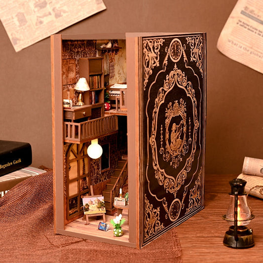 No9 Secret Magic Castle DIY Book Nook Kit — main view