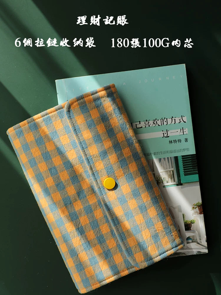 A6 Loose Leaf Budget Binder with Cash Envelopes Money Saving Planner Expense Tracker Notebook