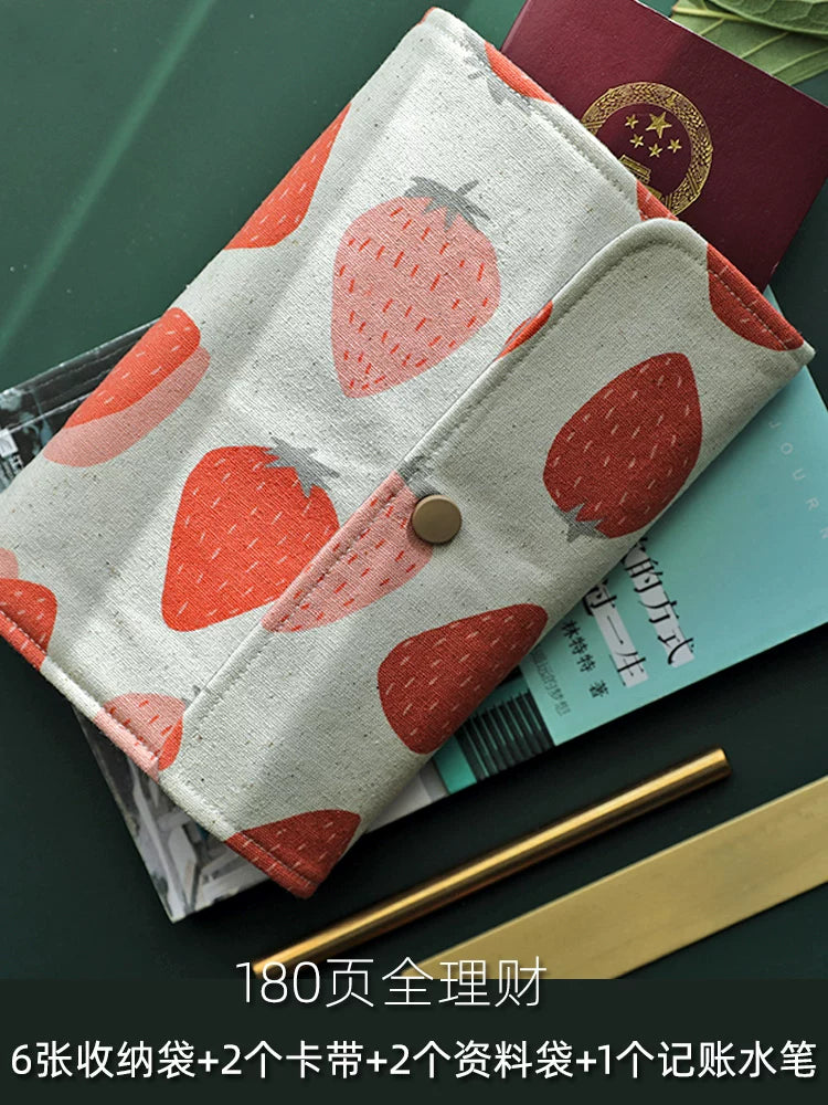 A6 Loose Leaf Budget Binder with Cash Envelopes Money Saving Planner Expense Tracker Notebook