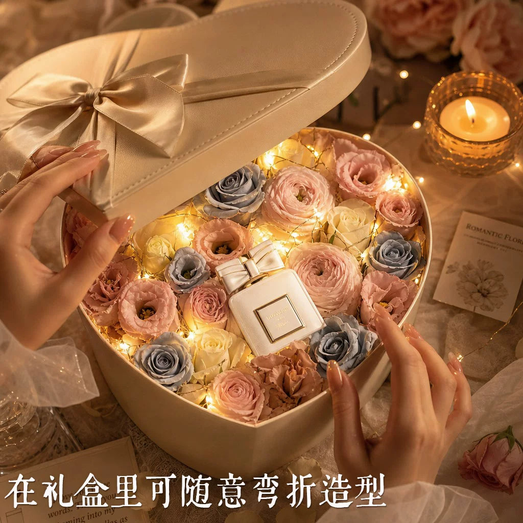 Warm White LED Fairy String Lights Starry Twinkle Wire Ambient Decor for Bedroom, DIY Crafts, Flower Bouquet, Parties & Holidays