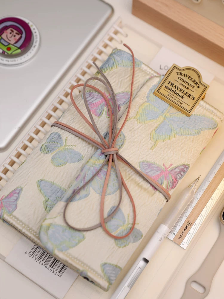 Vintage Refillable Loose Leaf Journal Notebook Set Aesthetic A5 A6 Binder Planner Diary