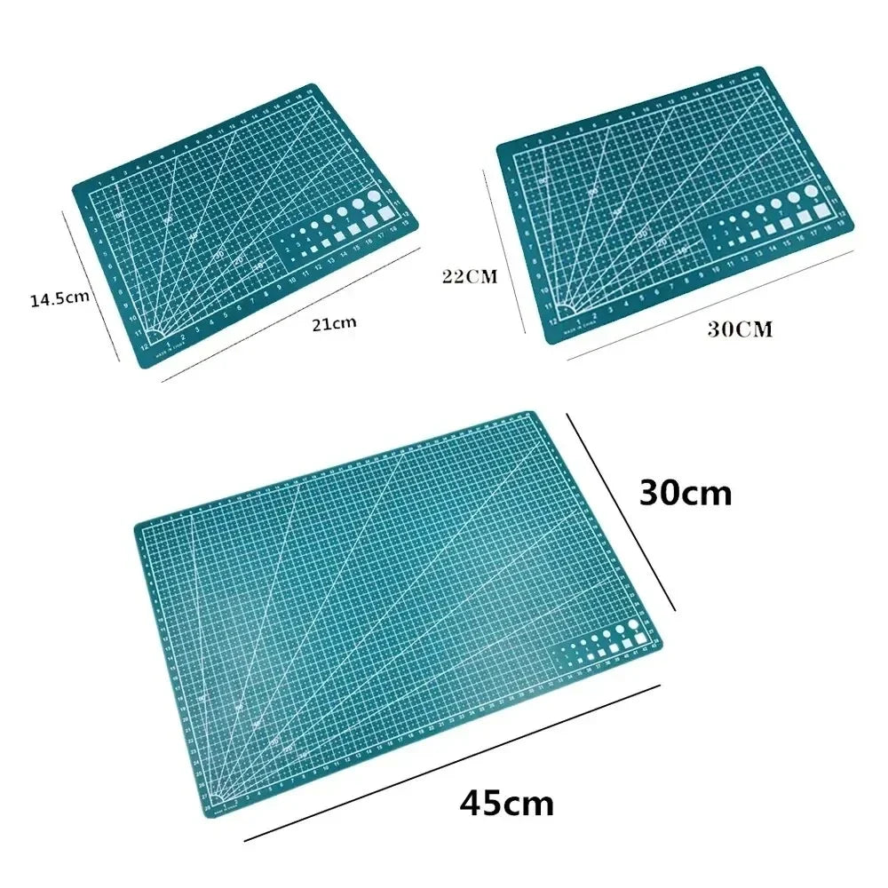 Craft Cutting Mat – A3/A4/A5 Sizes — open display view