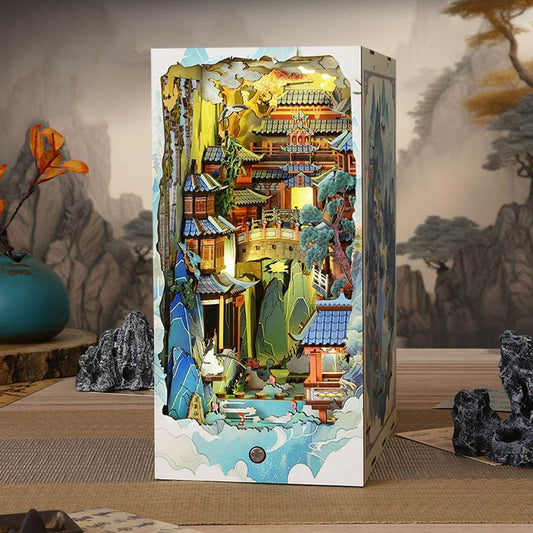 Penglai Wonderland DIY Book Nook Kit — main view