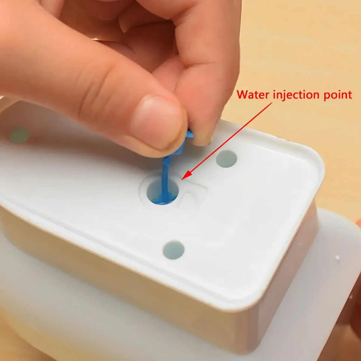 Poop Spray Toilet Toy – Funny Prank for Kids & Adults — detalied side view
