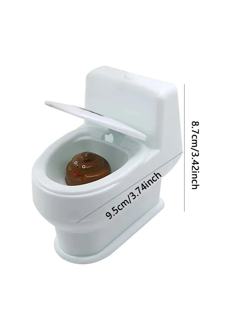 Poop Spray Toilet Toy – Funny Prank for Kids & Adults — detalied side view