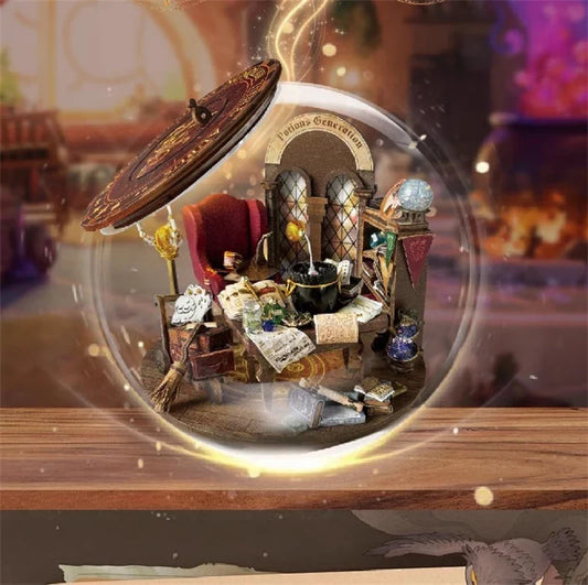 Potions Generation Magic Bunker LED DIY Miniature House Kit — main view