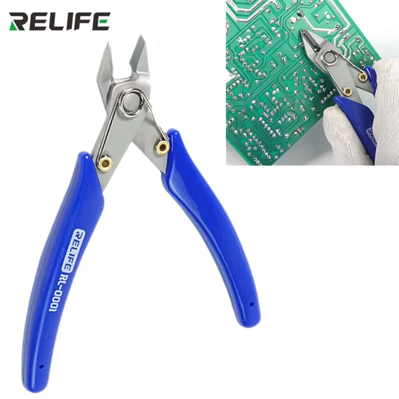 RELIFE RL-0001 Precision Wire Cutter — box and pieces