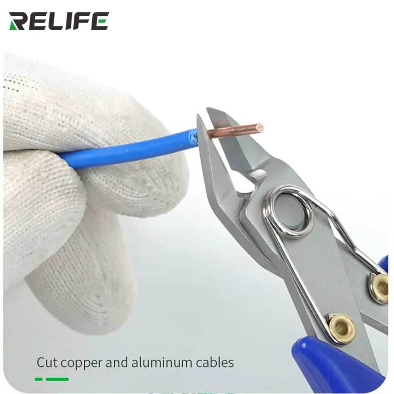 RELIFE RL-0001 Precision Wire Cutter — open display view