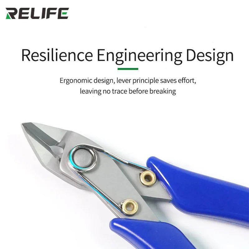 RELIFE RL-0001 Precision Wire Cutter — angled close-up