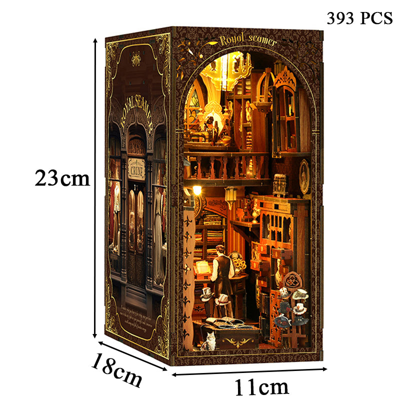 Royal Seamer DIY Book Nook Kit — scene view