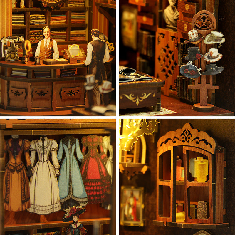 Royal Seamer DIY Book Nook Kit — front angle