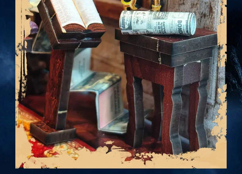 Magic Villa DIY Miniature House Kit — main view