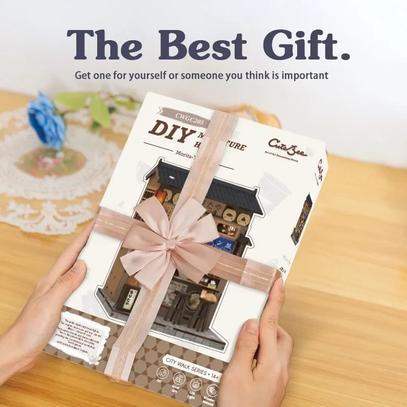 Japanese DIY Book Nook Kit — front angle