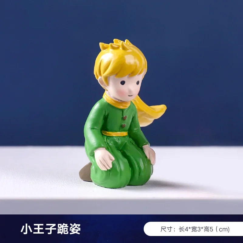 Little Prince Ornaments — angled close-up